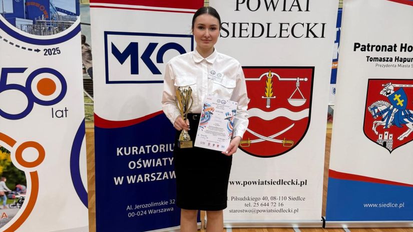 Milena Sawicka - laureatka konkursu