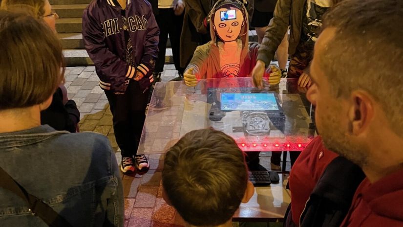 "Lublin w Relacjach" - instalacja LCKZiU na Nocy Kultury 2025.