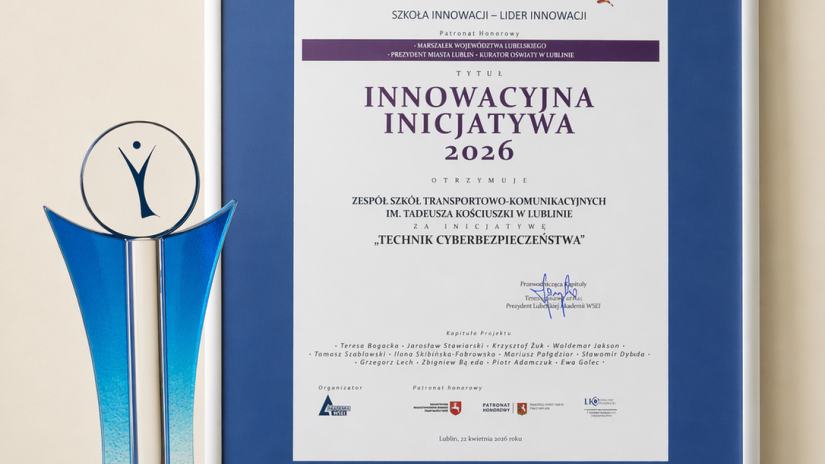 Innowacyjn Inicjatywa 2026 dla ZSTK Lublin