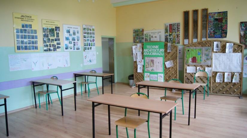 Na zdjęciu pracownia ogrodnictwa.